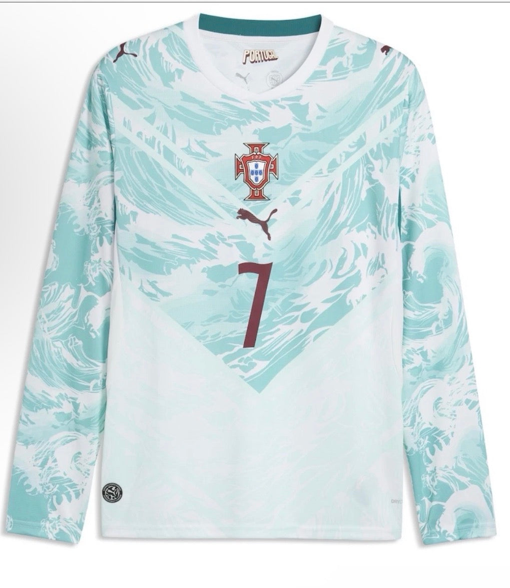 Ronaldo World Cup Long Sleeve Away Jersey
