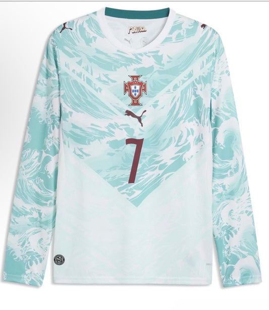 Ronaldo World Cup Long Sleeve Away Jersey