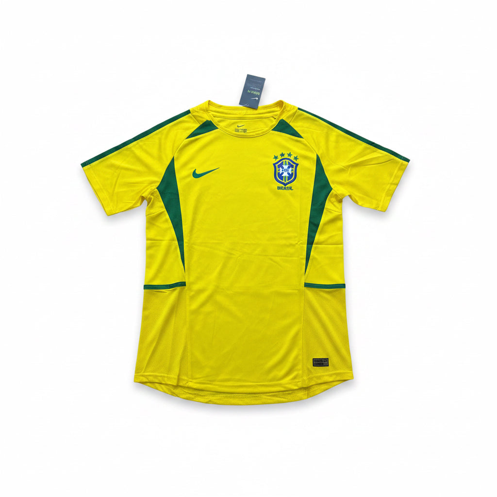 2002 Brazil Home Jersey