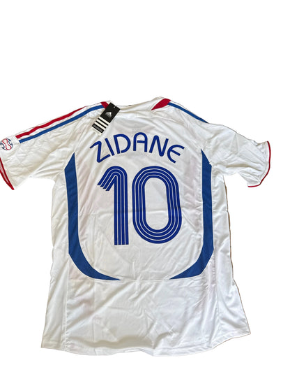2006 France Zidane Away Jersey