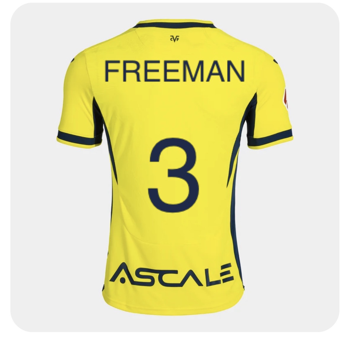 Freeman 26-27 Villarreal Home Jersey