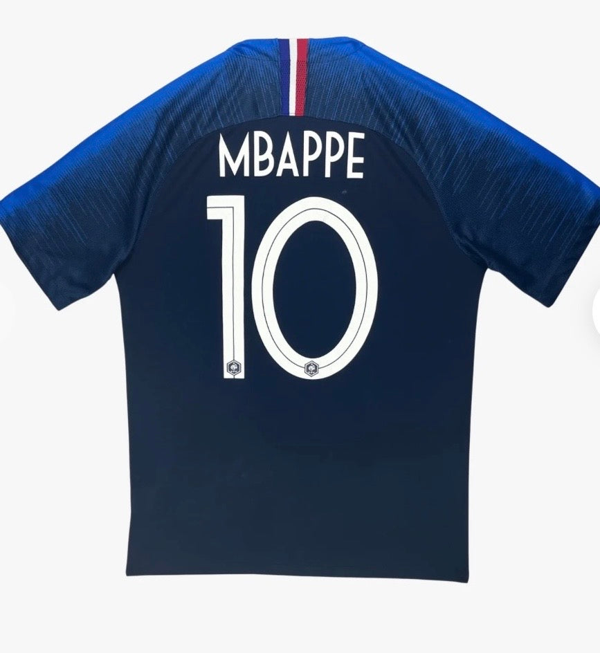 Mbappe 2018 France Home Jersey