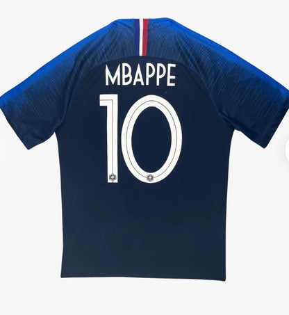 Mbappe 2018 France Home Jersey