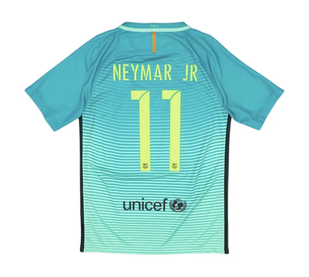 Neymar JR 16/17 Barcelona Third Jersey