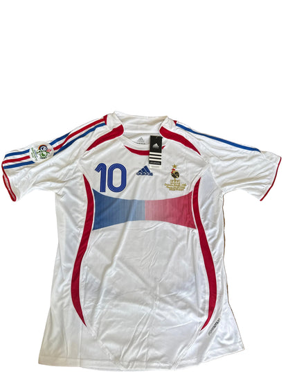 2006 France Zidane Away Jersey