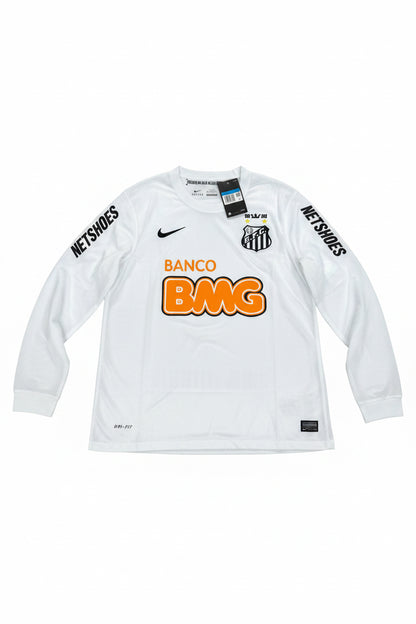 2011-2012 Santos Neymar JR Long Sleeve Home Jersey
