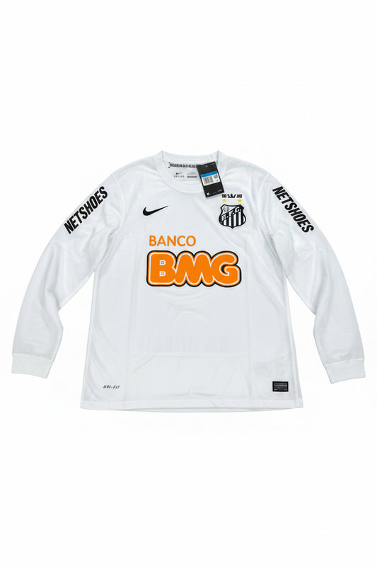 2011-2012 Santos Neymar JR Long Sleeve Home Jersey