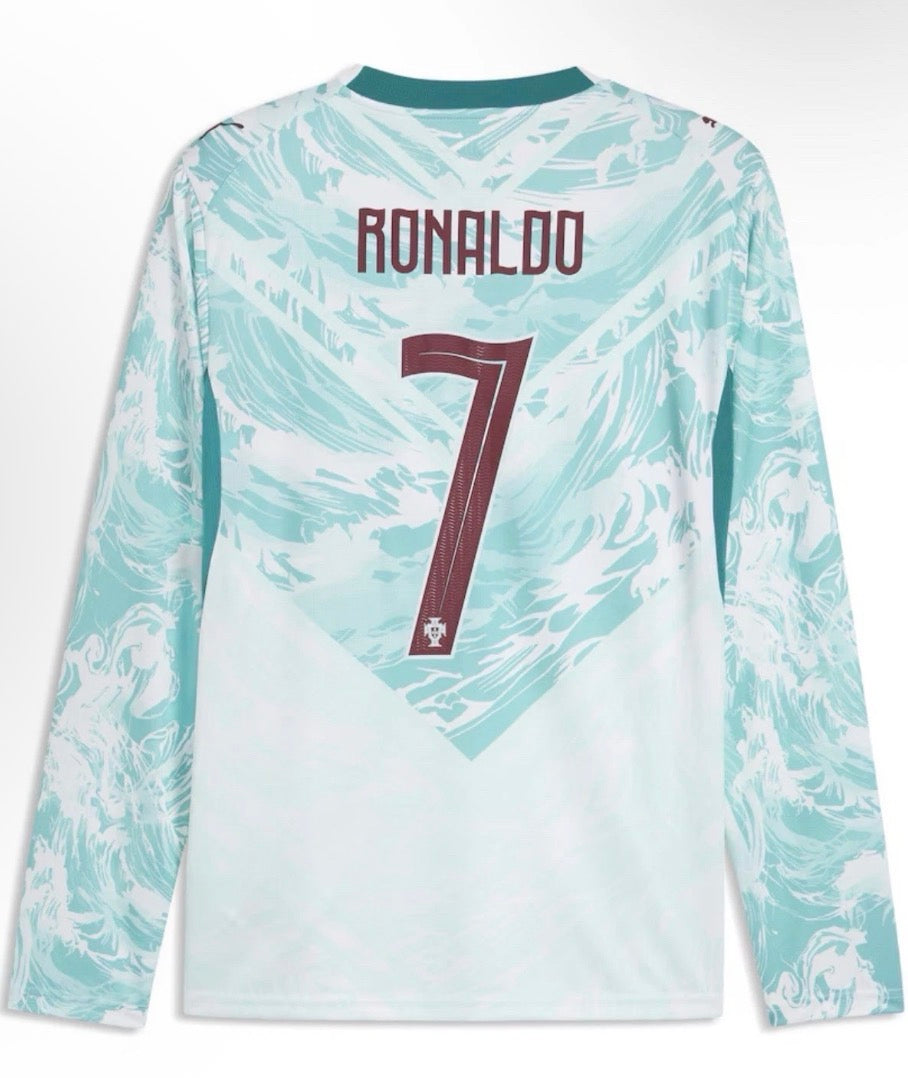 Ronaldo World Cup Long Sleeve Away Jersey