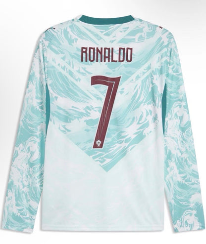 Ronaldo World Cup Long Sleeve Away Jersey