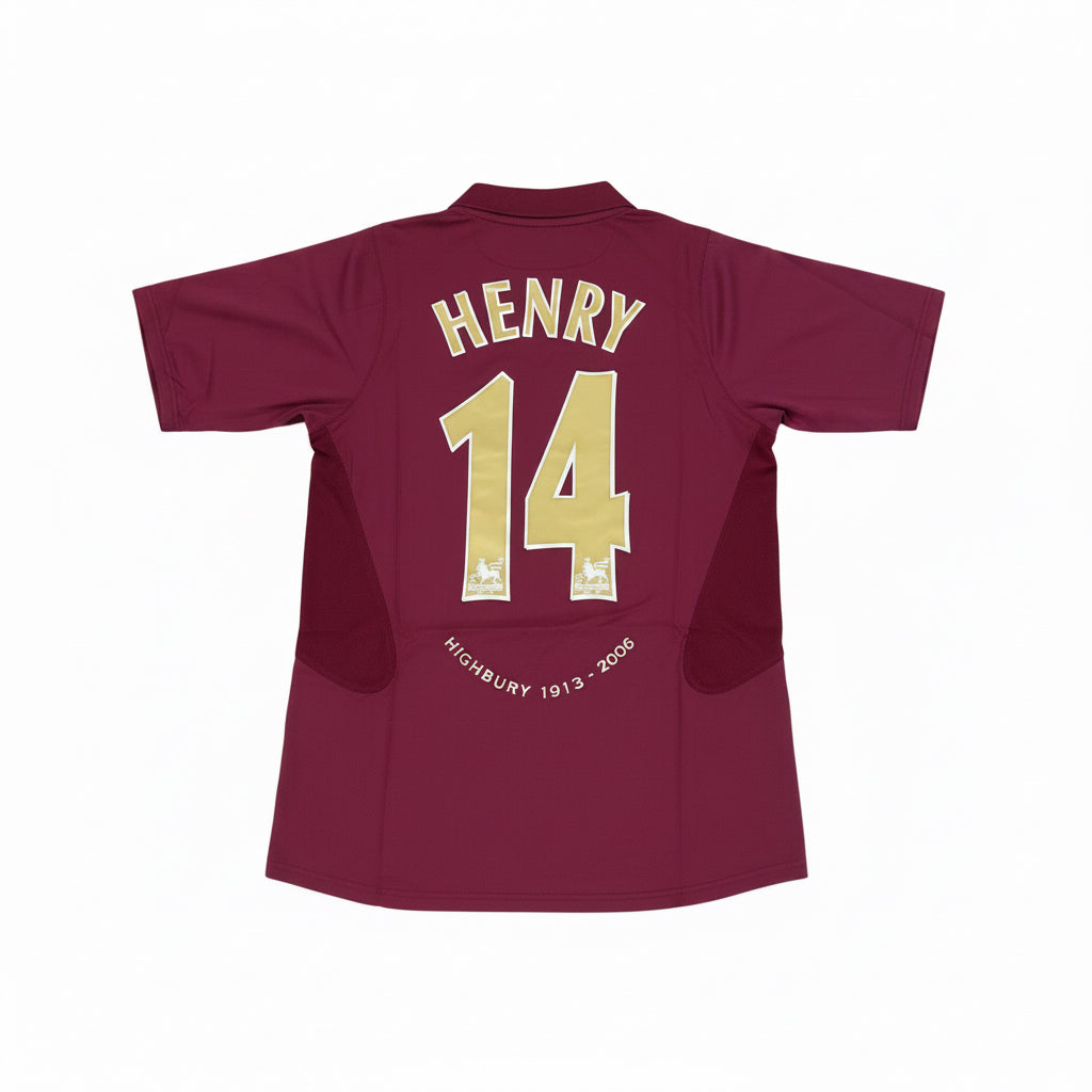 2005-2006 Henry Arsenal Home Jersey