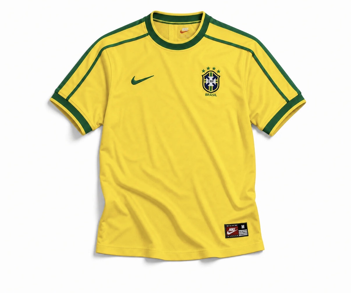 Ronaldo Brazil 1998 Home Jersey