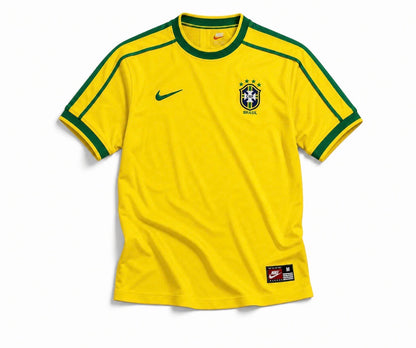 Ronaldo Brazil 1998 Home Jersey
