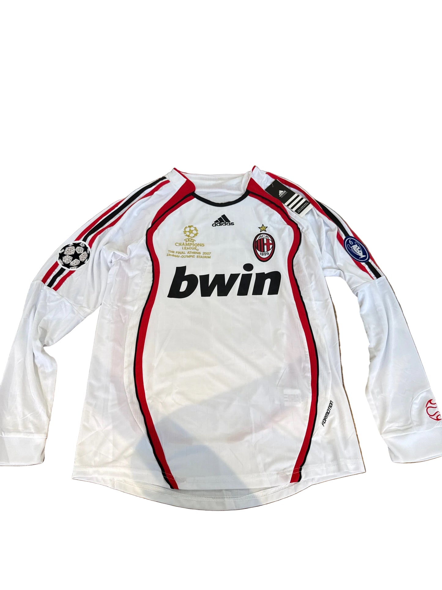 06-07 AC Milan Kaka Long Sleeve Champions League Final Jersey