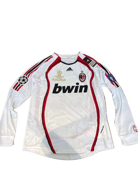 06-07 AC Milan Kaka Long Sleeve Champions League Final Jersey
