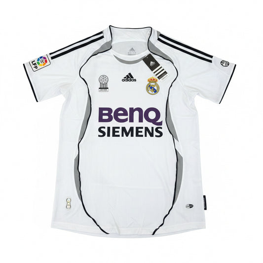 06-07 Beckham Real Madrid Home Jersey