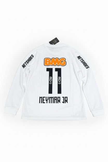 2011-2012 Santos Neymar JR Long Sleeve Home Jersey