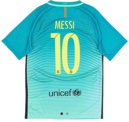 Messi 16-17 Barcelona third jersey