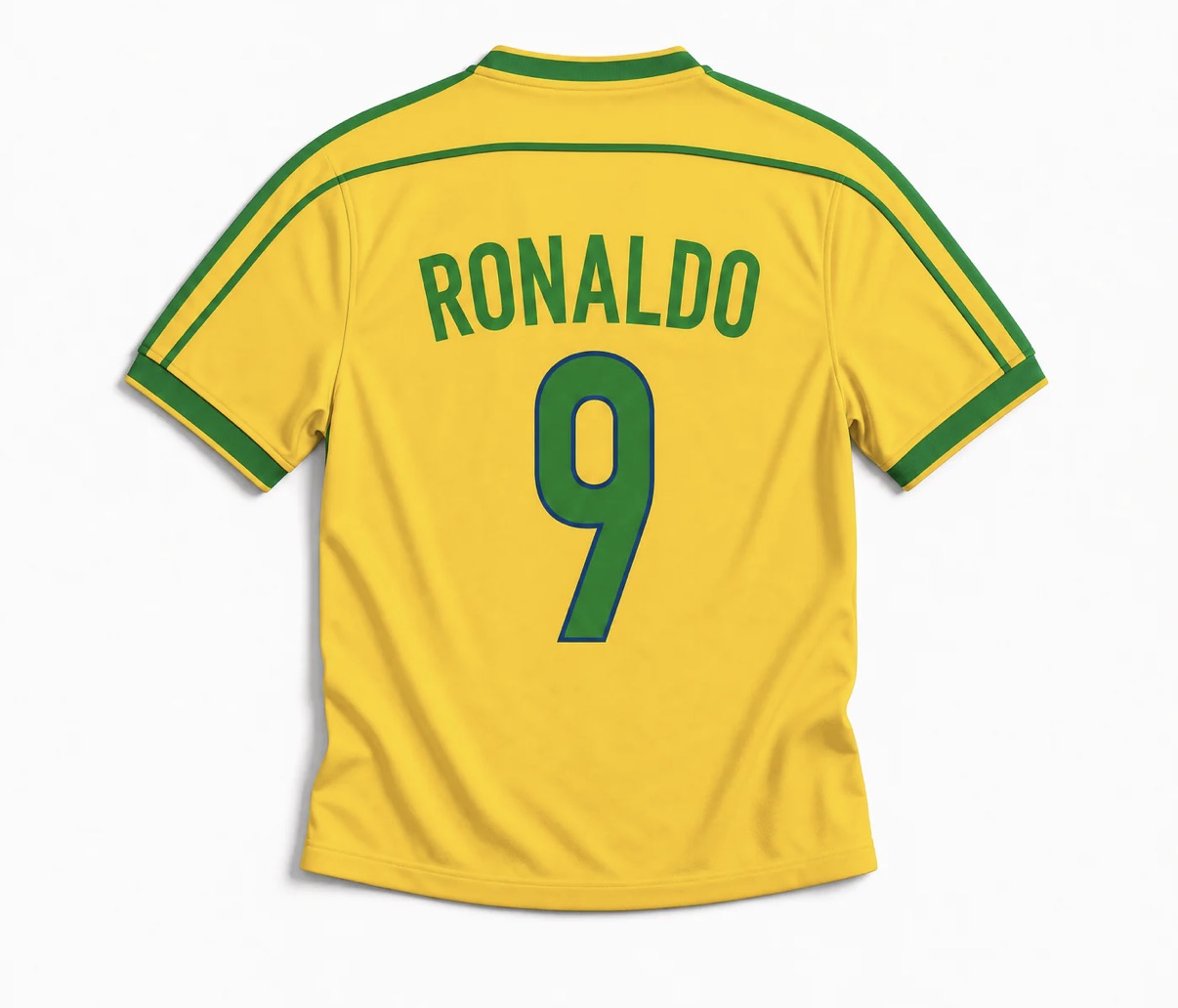Ronaldo Brazil 1998 Home Jersey