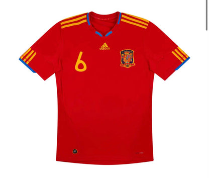 Iniesta 2010 Spain Home Jersey