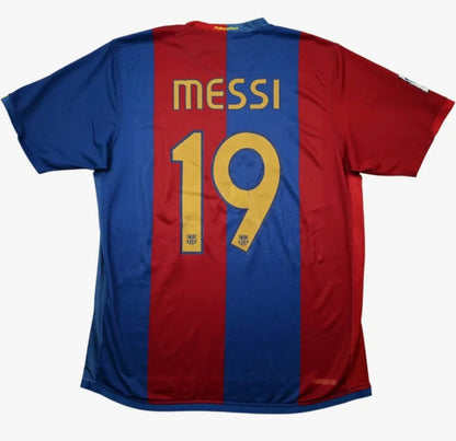 Messi 06-07 Barcelona Home Jersey