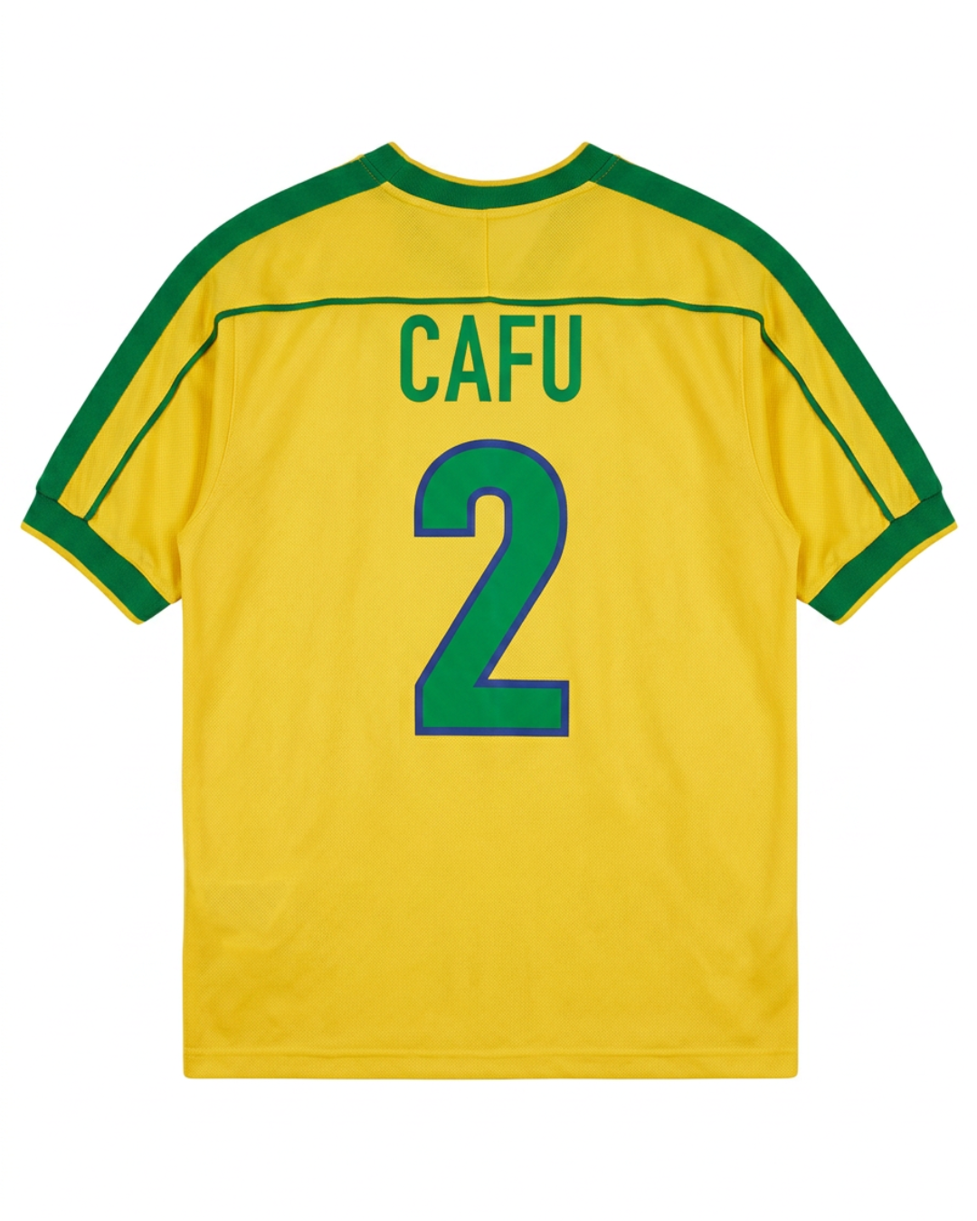 Cafu Brazil 1998 Home Jersey