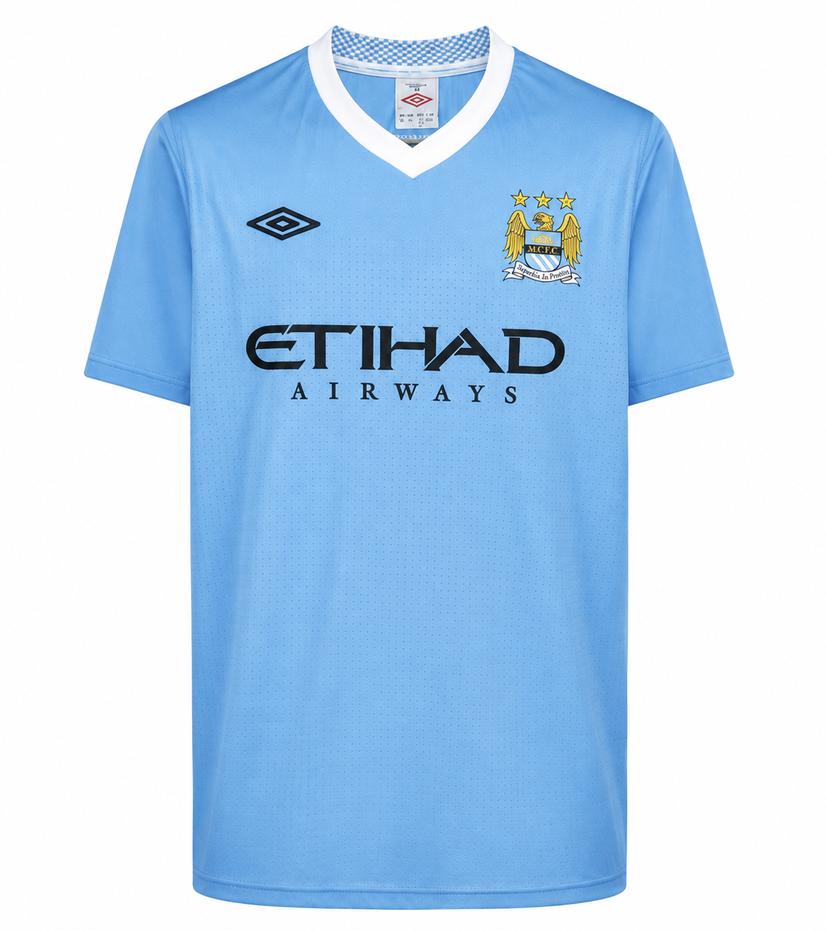 Kun Agüero 11/12 Manchester City Home Jersey